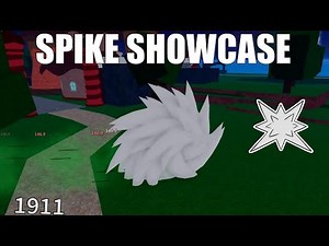 Spike Fruit Showcase In Blox Fruits