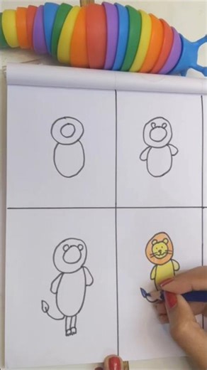 lion sketching.... step by step #drawing #simplesketch #stepbystep #easy #sketching #easydrawing #