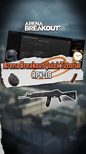 9.6K views · 285 reactions | Master the beastly RPK-16 in this quick tutorial! But do you know the meaning behind '16'? Test your knowledge now!邏 #ArenaBreakout | Arena Breakout | Facebook