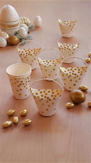 Mini Treat Buckets - Cute Easter Gift Craft