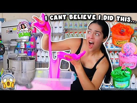 RESTOCK MY SLIME SHOP WITH ME!! *the coolest slime restock ever*