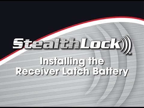 CompX Timberline: StealthLock - Installing the Receiver Latch Battery