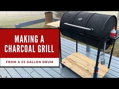 How to Build a Grill From a Barrel