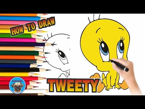 How to Draw Tweety Step by Step | Easy Drawing Tutorial for Kids