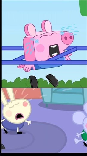 Pigs Animation | Funny Moment | Tiles Hop Style #tileshop #peppapig