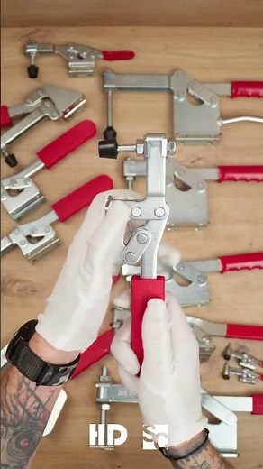 Quick release horizontal toggle clamp ST-203-F