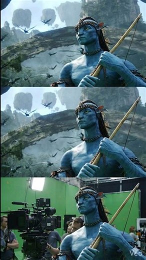 REALITY VS. CGI 🔵🎥 You won't believe the difference!#Shorts#FYP#Movies#VFXArtist#Animation#Hollywood