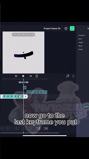 // tutorial for smooth blinking in #alightmotion // #procreate #tutorial #idkwhattopost #fypシ゚viral