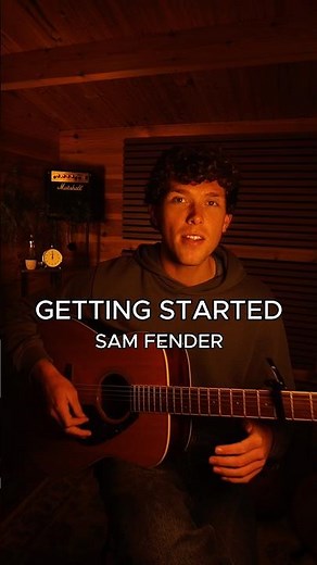 Getting Started - Sam Fender | Easy Acoustic Guitar Tutorial 🎸 #guitarforbeginners #samfender
