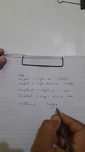 4) The difference between the largest 5 -digit even number and ... | Filo