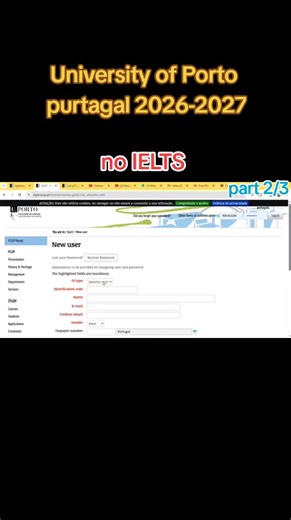 Study in Europe 🇪🇺 without IELTS! University of Porto Portugal offers scholarships for Bachelor & Master students — apply now!” 🎓 University of Porto Portugal Scholarship 2026 | Bachelor & Master | No IELTS Study in Portugal at the University of Porto with scholarships for international students. Apply for Bachelor’s & Master’s degrees without IELTS (if your previous education was in English). Low tuition fees, high-ranked European university, and affordable living in Portugal 🇵🇹 ✨ Why Univ