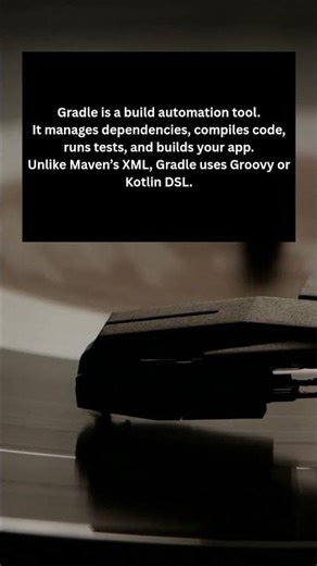Gradle faster, flexible, dependency management.#Gradle #Java #SpringBoot #BuildTool #Developer