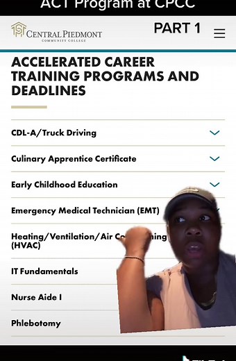 Free CDL Program in Charlotte NC - ACT Program at CPCC Part 1