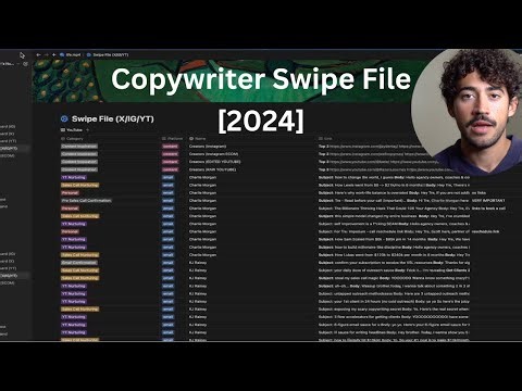 How To Create A SwipeFile As A Copywriter [2024]