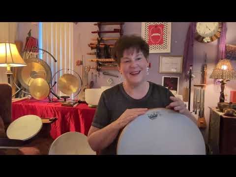 Relax and get to know the frame drum strokes in the comfort of your own home!