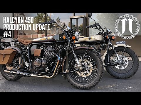 Janus Halcyon 450 motorcycle production update #4