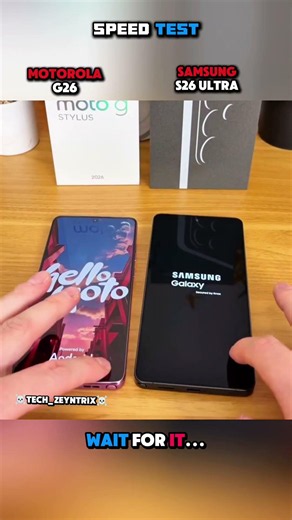 ⚡🚀 MOTOROLA G36 VS SAMSUNG S26 ULTRA SPEED TEST!!