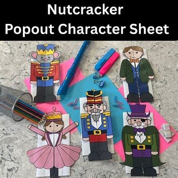 Nutcracker Pop out Character Project