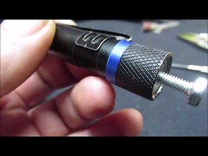 Repair LED Flashlight Tail Switch