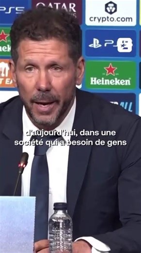 🥹💞 Le magnifique hommage de Diego Simeone à Griezmann #football #sports #ldc