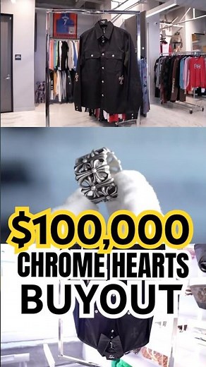 We Spent $100,000 in One Day on Chrome Hearts at Showroom LA 🔥 💎