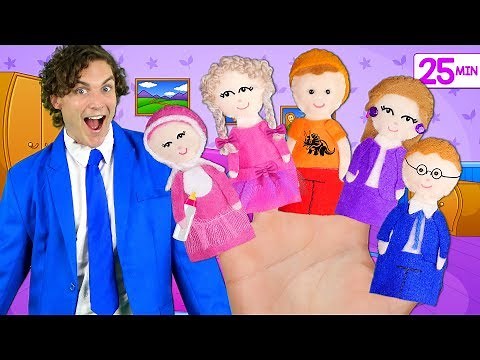 Finger Family Song - Mega Collection part 3! Extended Family, Colors, Superheroes, Halloween & more