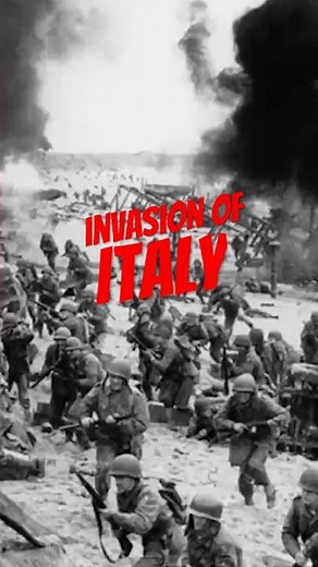 WW2 Invasion of Italy -- #history #ww2 #wwii #veteran #worldwar2 #army #worldwarii