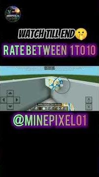 RATE MY MINECRAFT HOUSE BUILD OUT OF 10 😀 #shorts
