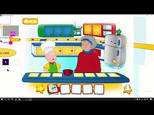 Old Caillou Flash Game in 2022