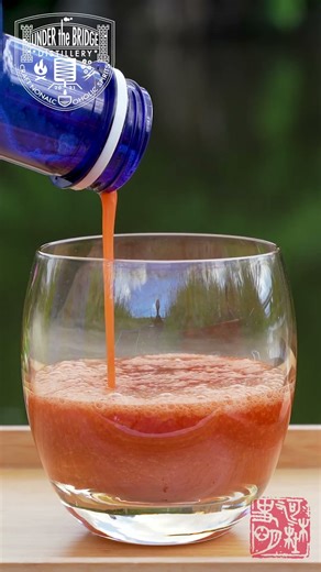 【スモーキーでスパイシーなトマトのモクテル・ショート版】自作クラフトノンアルコールスピリッツ #craftgin #cocktail #炭酸