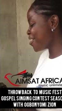 Ogbonyomi Zion performing https://aimsatafrica.com