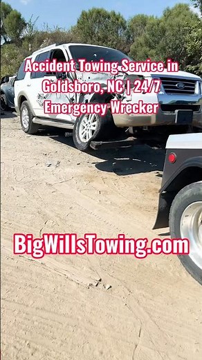Accident Towing Service in Goldsboro, NC | 24/7 Emergency Wrecker #towing #fyp #wrecker #car #truck