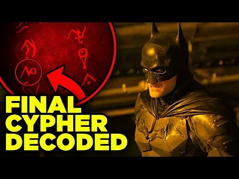 THE BATMAN Riddler Cypher Fully Decoded! (Final Clue)