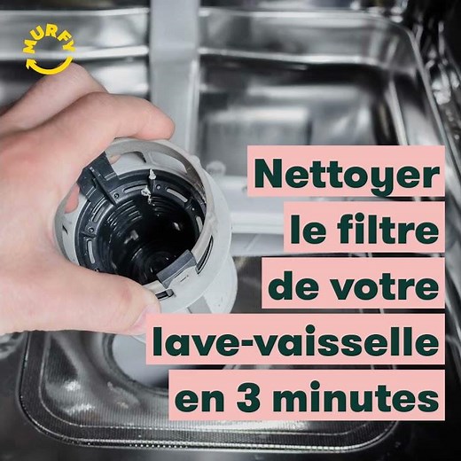 Nettoyer le filtre de votre lave-vaisselle en moins de 3 minutes