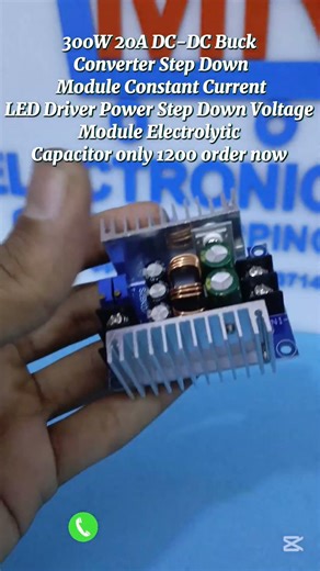 300W 20A DC-DC Buck Converter Step Down Module Constant Current LED Driver Power