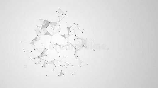 The Polygonal Ball is Transformed, Distorted. Display Lines, Points, Edges, Faces. Black and White Background.4K Stock Footage - Video of complex, background: 162844324