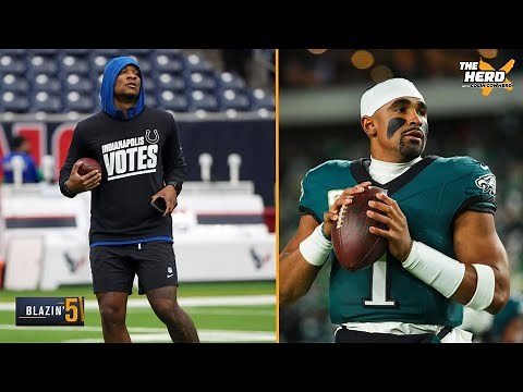 Blazin' 5: Colts (+7.5) upset the Lions, Eagles (-2.5) take care of Rams in Week 12 | NFL | THE HERD
