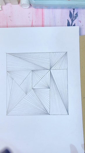 12 reactions · 15 comments | Straight line art #art #highlightseveryone #illusion #follower | Sabiha Creations | Facebook