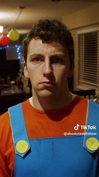 Funny Halloween Sketch Comedy with Home Invader Mario