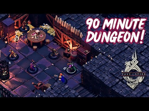 Carve your dungeons: TaleSpire 90 Minute Map Build | Tips & Tricks