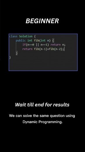 Recursion vs Dynamic Programming. This will impress the interviewer. #coding #dsa #leetcode #java