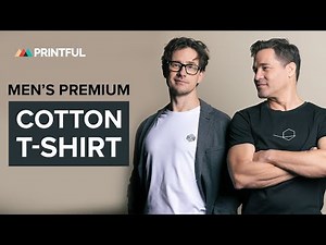 Men's Premium Cotton T-Shirt | Printful 2024