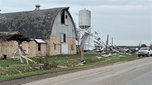 Storm leaves behind damage and flooding across mid-Michigan