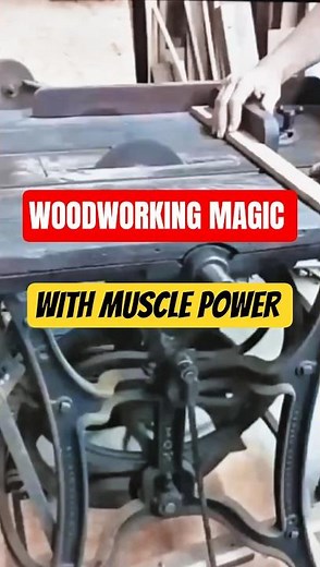 This Vintage Machine is a Woodworking Master - Tools and machine project