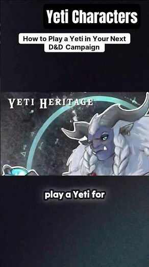 is the grinch actually a yeti? #dnd #fantasy