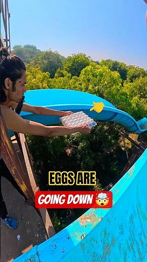 Eggs Are Going Down 🥚💦#parkour#spiderman#water#jump#support#viral#jodhpur#india #pov#funny