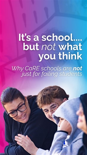 .....they’re for young people who don’t fit into mainstream school.” ✅ CaRE stands for Curriculum and Re-engagement in Education ✅ Designed for students who need a different approach to learning—sometimes mainstream school just doesn’t work for them ✅ Success looks different for every student: it might be simply turning up, completing a certificate, or finding a pathway into work or TAFE What makes CaRE Schools different? 🔹 Trauma-informed practice – educators prioritise wellbeing alongside aca