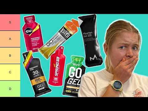 BEST Gel for Runners | Testing and Ranking Every Energy Gel