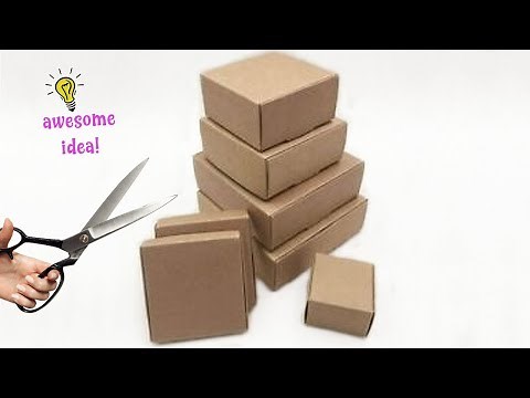 6 BRIGHT WAYS TO REUSE/RECYCLE SMALL EMPTY CARDBOARD BOXES! Best Reuse Ideas Best Reuse Idea