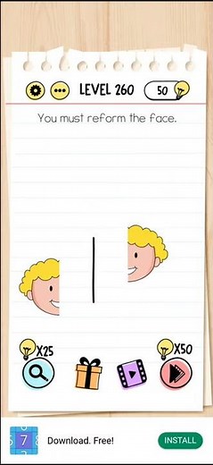 Brain test level 260